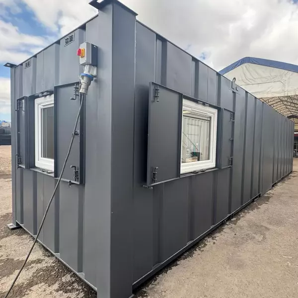 32ft Cabin Open Plan Office and Canteen Anti-Vandal Cabin Portable Building - Image 7