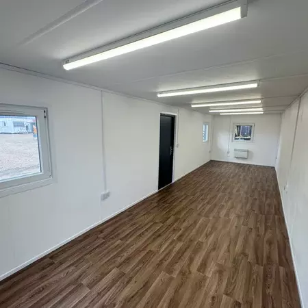 32ft Cabin Open Plan Office and Canteen Anti-Vandal Cabin Portable Building - Image 8