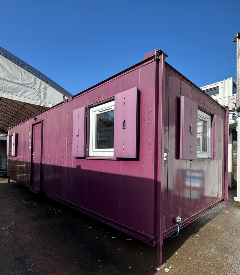 32x10ft Open Plan Canteen and Office Portable Anti-Vandal Building Site Accommodation Reduced - Image 6