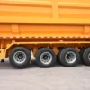 4-Axle Tipper Semi-trailer with Front Lift Axle — alternate view 3