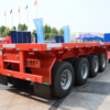 40ft 4-Axle Container Flatbed Semi-Trailer — alternate view 2