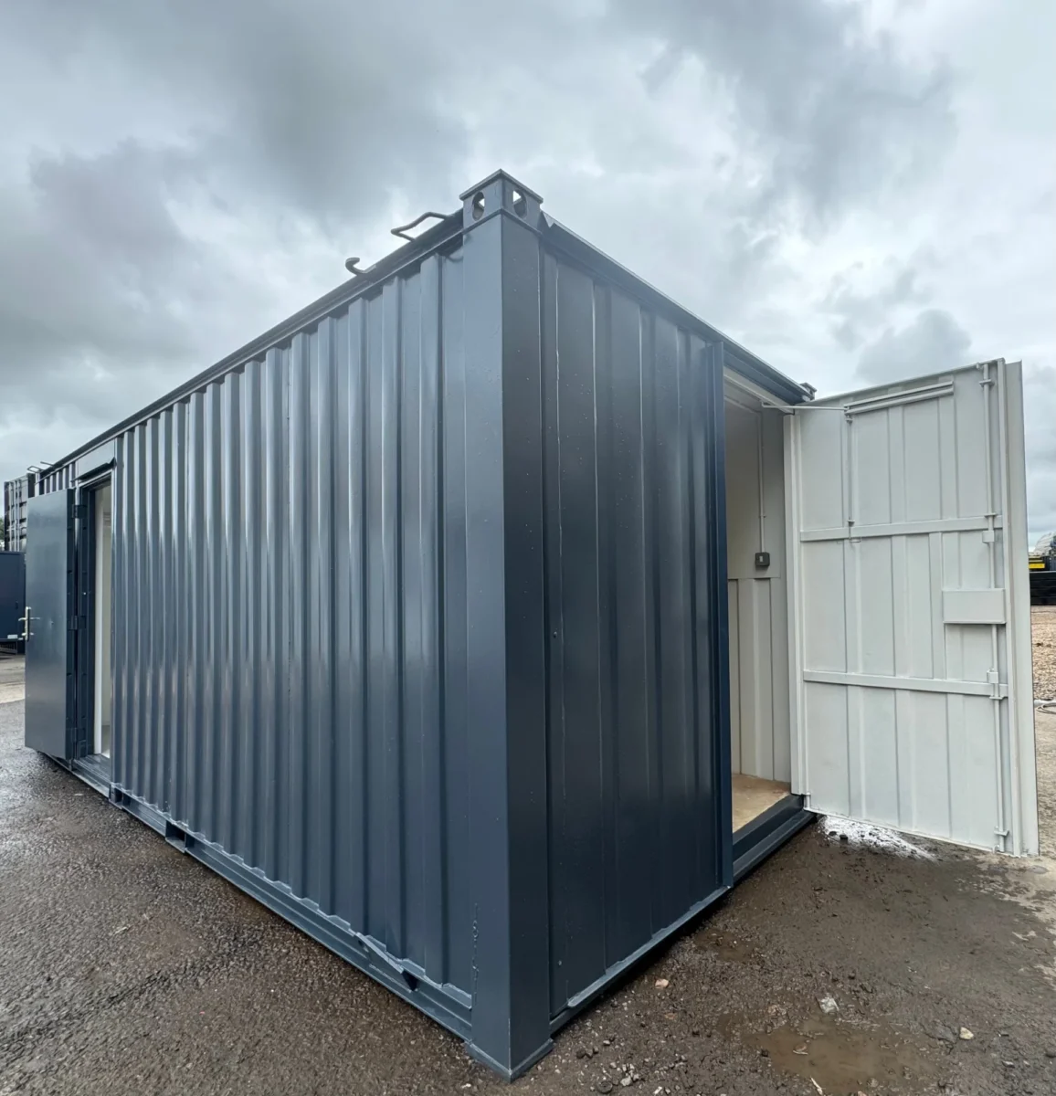 21x8ft Office and Storage Cabin
