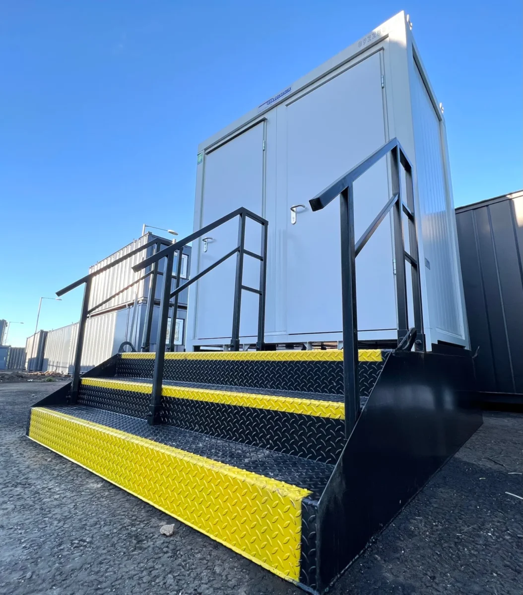 1 plus 1 Portable Toilet Block