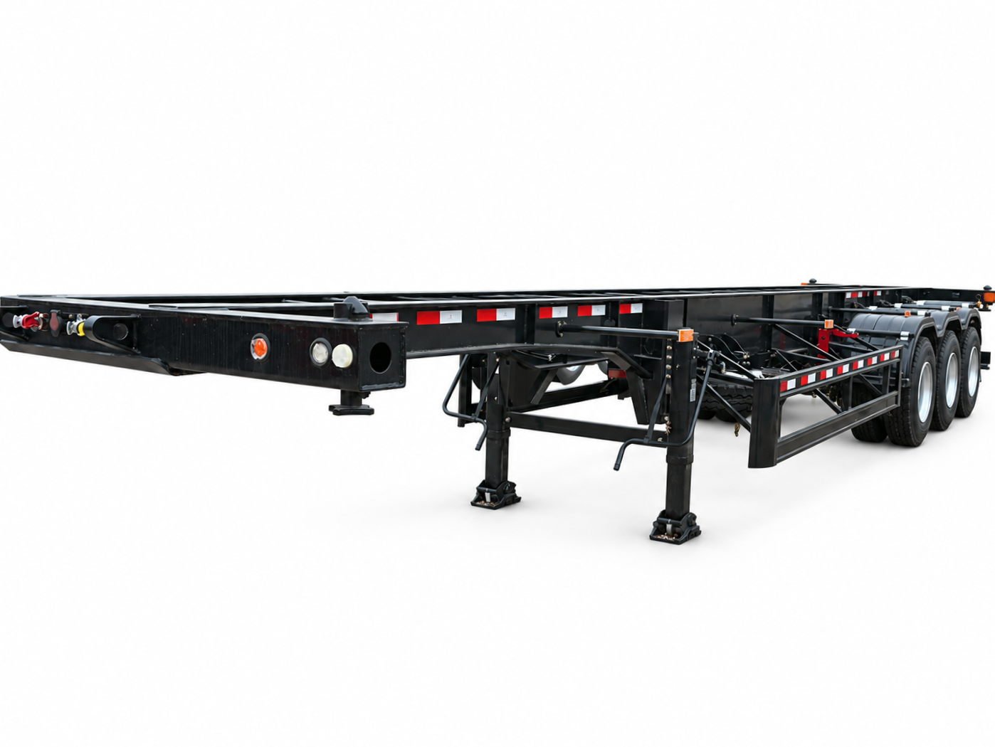 3-Axle Container Skeleton Trailer