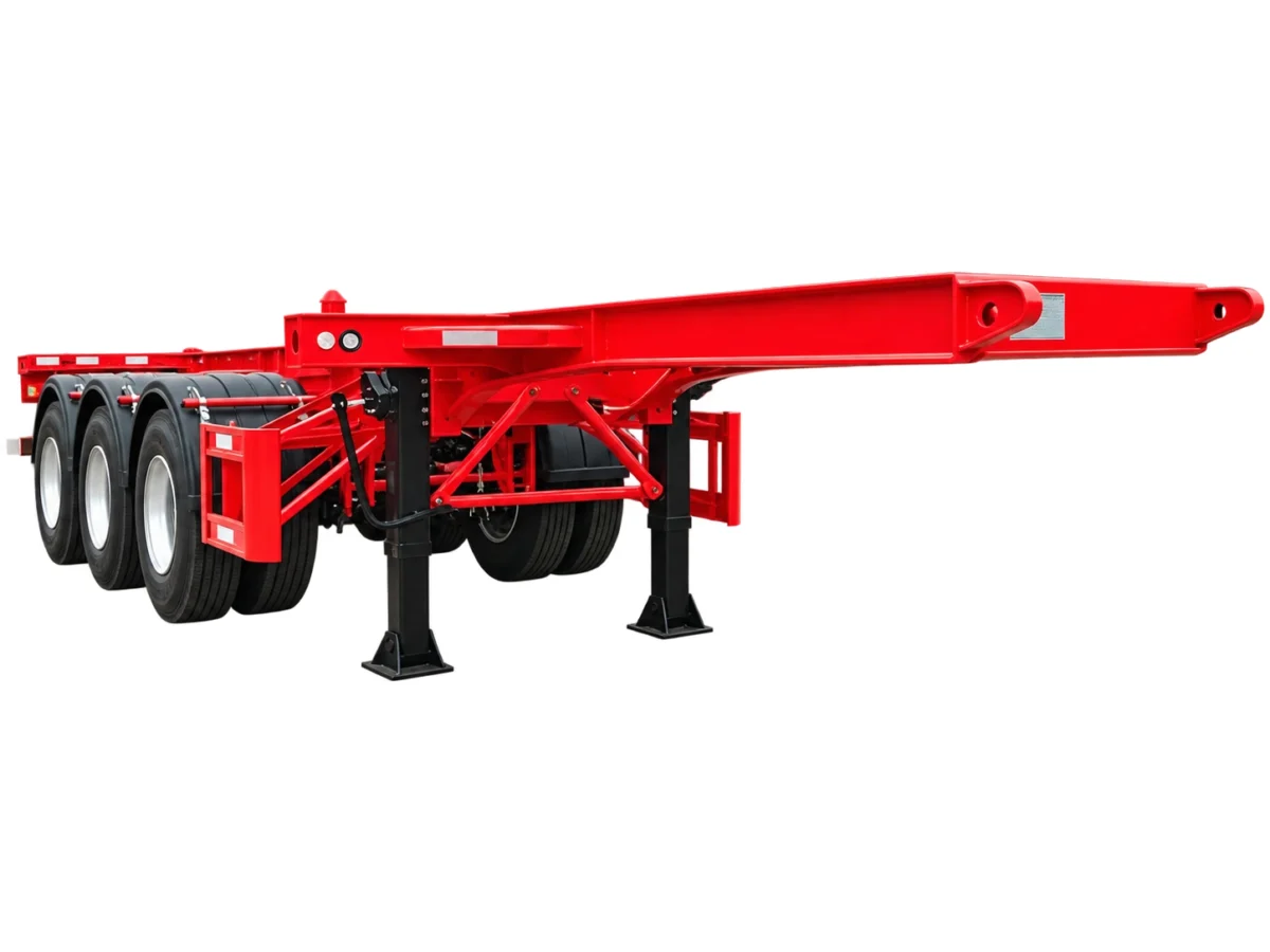 3 Axle 20Ft Skeleton Trailer