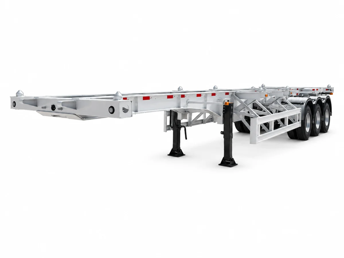 3-Axle 40FT Container Chassis Semi-Trailer