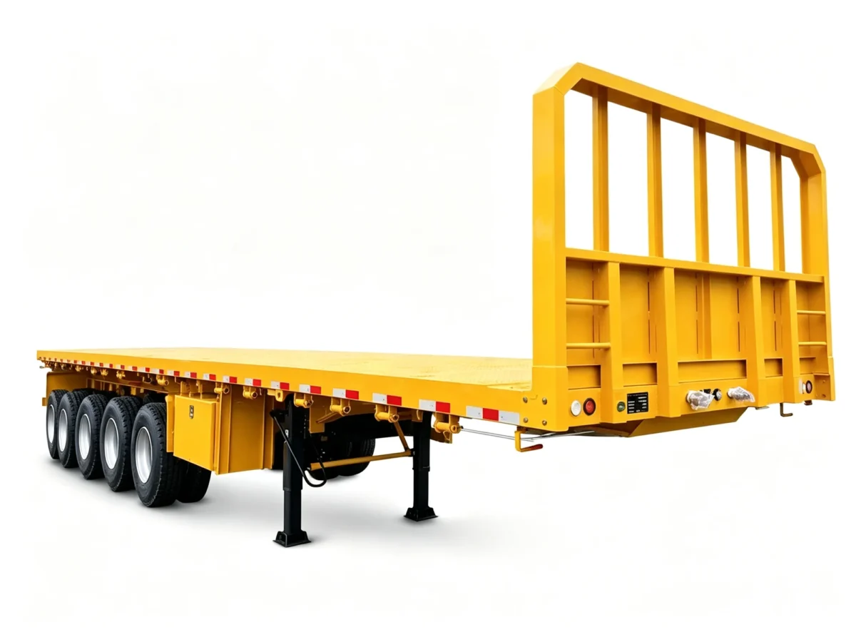 5-Axle Flatbed Semi-Trailer