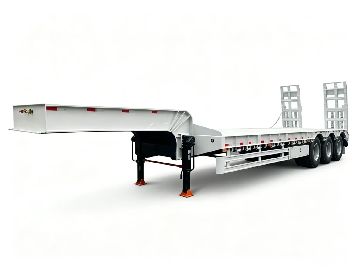 13.5m 3-Axle Low Bed Trailer