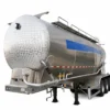 Stainless Steel 3-Axle Cement Bulk Tanker Trailers — view 1