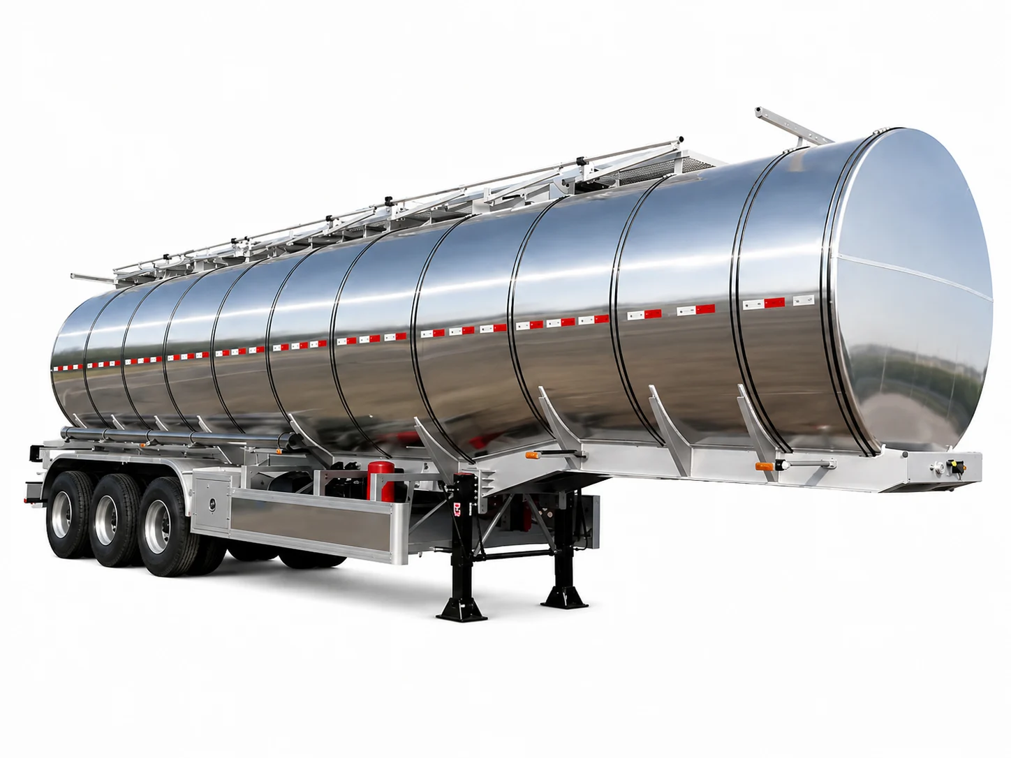 45000L Stainless Steel Tanker Semi-Trailer