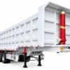 Rectangular Box Rear Dump Semi-Trailer — view 1