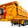 4-Axle Tipper Semi-trailer with Front Lift Axle — view 1