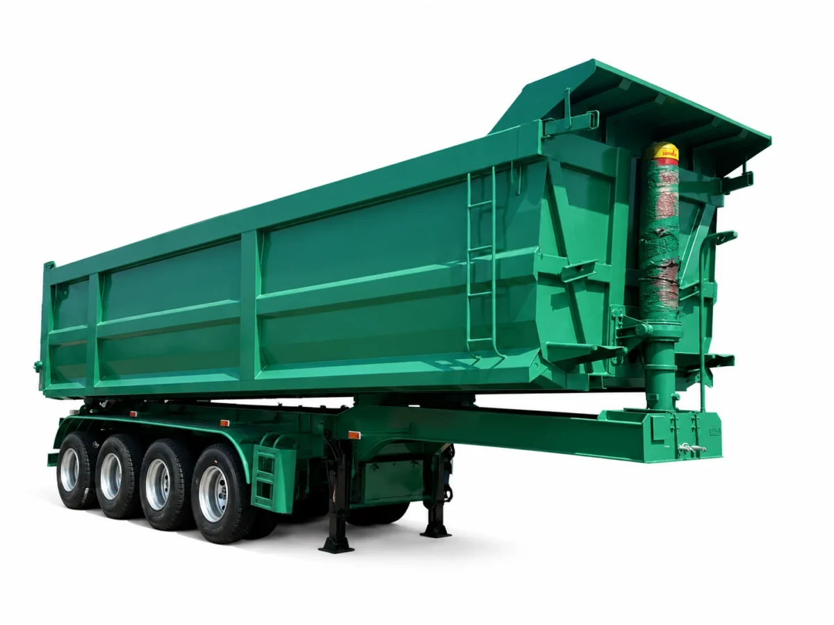 4-Axle Rear Dump Semi-Trailer