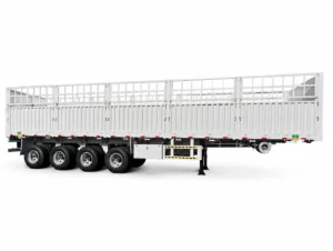 4-Axle Sectional Openable Fence Semi-Trailer